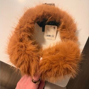 Free People Faux Fur Ear Muffs
